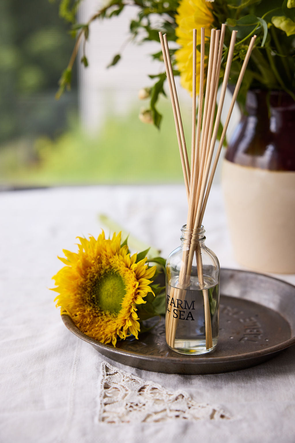Farm + Sea Reed Diffuser - Sunflowers