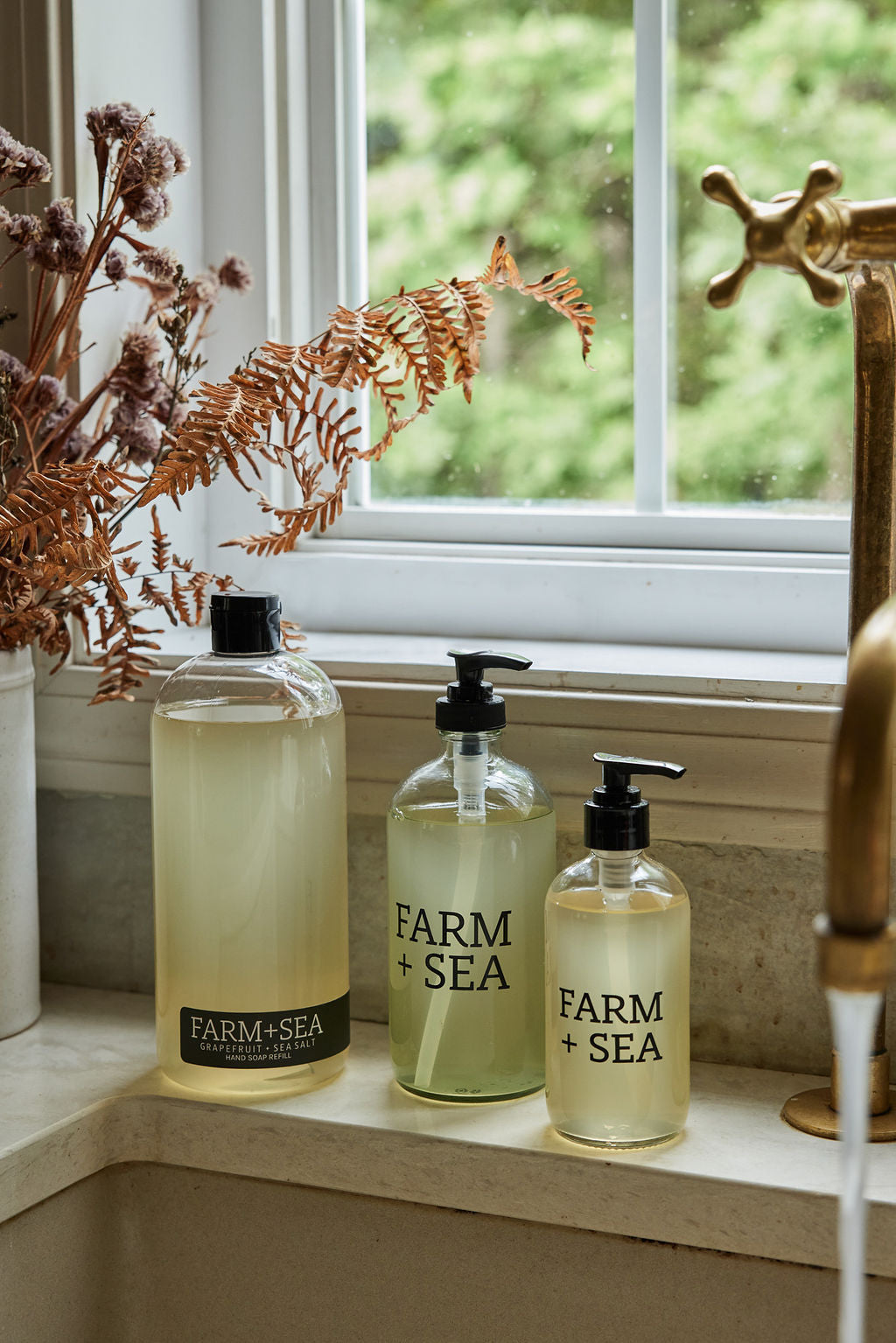 Farm + Sea Liquid Hand Soap - Winter Cabin